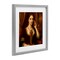 Stupell Industries Rococo Woman with Cell Phone Framed Print Under Glass, design by Grotto Studios